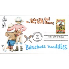 #4341 Take Me Out to the Ballgame QCR FDC