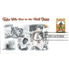 #4341 Take Me Out to the Ballgame QCR FDC