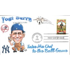 #4341 Take Me Out to the Ballgame QCR FDC