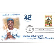 #4341 Take Me Out to the Ballgame QCR FDC