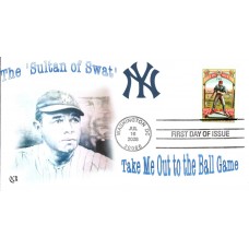 #4341 Take Me Out to the Ballgame QCR FDC