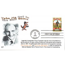 #4341 Take Me Out to the Ballgame QCR FDC