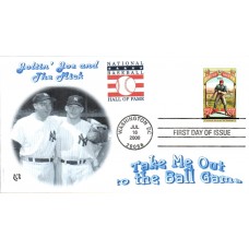 #4341 Take Me Out to the Ballgame QCR FDC