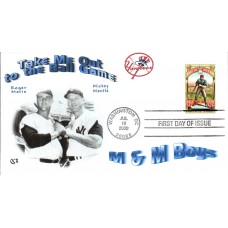 #4341 Take Me Out to the Ballgame QCR FDC