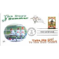 #4341 Take Me Out to the Ballgame QCR FDC