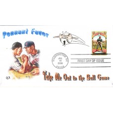 #4341 Take Me Out to the Ballgame QCR FDC