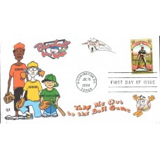 #4341 Take Me Out to the Ballgame QCR FDC