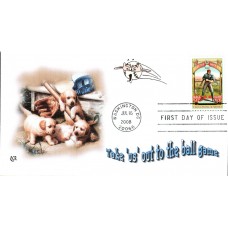 #4341 Take Me Out to the Ballgame QCR FDC