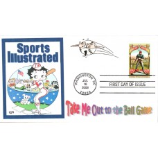 #4341 Take Me Out to the Ballgame QCR FDC