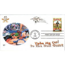 #4341 Take Me Out to the Ballgame QCR FDC