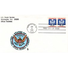 #O135 Official - Eagle Queensbury FDC