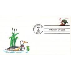 #2485 Wood Duck Rainbow FDC