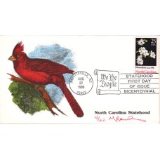 #2347 North Carolina Statehood Rawlins FDC