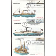 #2405-09 Steamboats Rawlins FDC Set