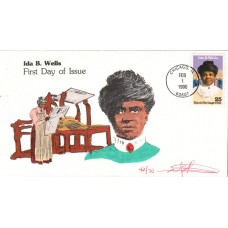 #2442 Ida B. Wells Rawlins FDC