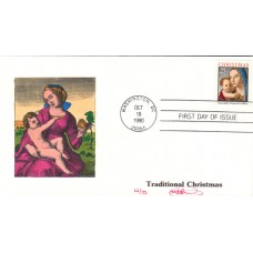 #2514 Madonna and Child Rawlins FDC