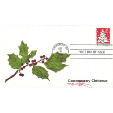 #2515 Christmas Tree Rawlins FDC