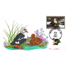 #RW58 King Eiders Rawlins FDC