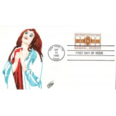 #2054 Metropolitan Opera Ray FDC