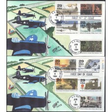 #2838 World War II: 1944 Ray FDC Set