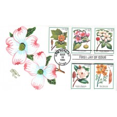 #3193-97 Flowering Trees Ray FDC