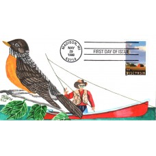 #3206 Wisconsin Statehood Ray FDC