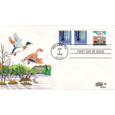 #3207-08 Wetlands - Diner Ray FDC