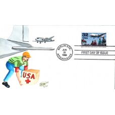 #3211 Berlin Airlift Ray FDC