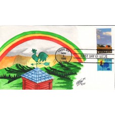 #3258 Weather Vane Ray FDC