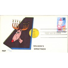 #2108 Santa Claus RBP FDC