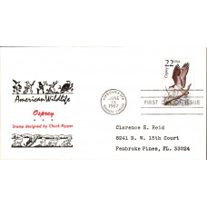 #2291 Osprey Reid FDC