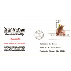 #2296 Armadillo Reid FDC