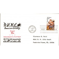 #2302 Ringtail Reid FDC