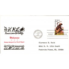 #2327 Wolverine Reid FDC