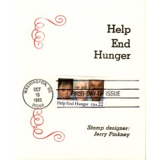 #2164 Help End Hunger Reid Maxi FDC