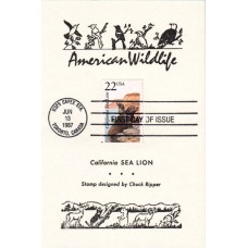 #2329 CA Sea Lion Reid Maxi FDC