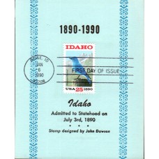 #2439 Idaho Statehood Reid Maxi FDC