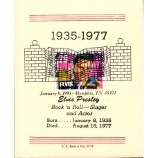 #2721 Elvis Presley Reid Maxi FDC