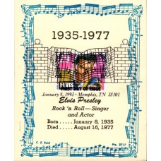 #2721 Elvis Presley Reid Maxi FDC