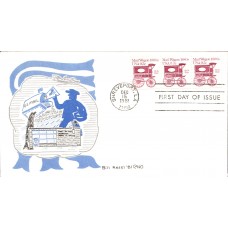 #1903 Mail Wagon 1880s Ressl FDC