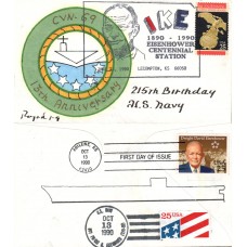 #2513 Dwight D. Eisenhower Dual Rogak FDC