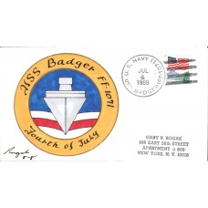 USS Badger FF1071 1989 Rogak Cover