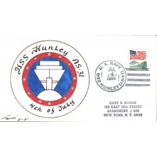 USS Hunley AS31 1989 Rogak Cover