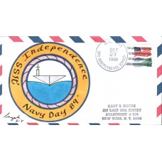 USS Independence CV62 1989 Rogak Cover