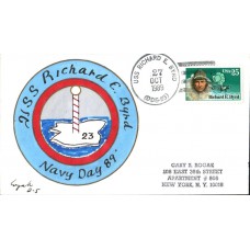 USS Richard E. Byrd DDG23 1989 Rogak Cover