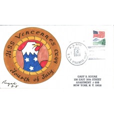 USS Vincennes CG49 1989 Rogak Cover