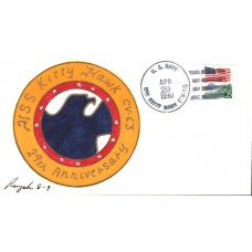 USS Kitty Hawk CV63 1990 Rogak Cover