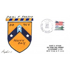 USS Paul F. Foster DD964 1990 Rogak Cover