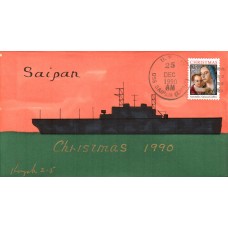 USS Saipan LHA2 1990 Rogak Cover