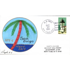 USS San Diego AFS6 1990 Rogak Cover